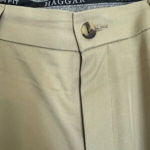Haggar Classic Tan Trousers